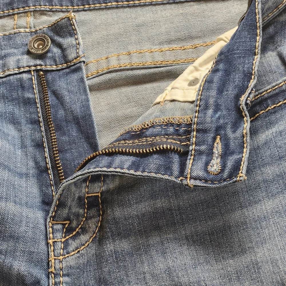 Buckle jeans are